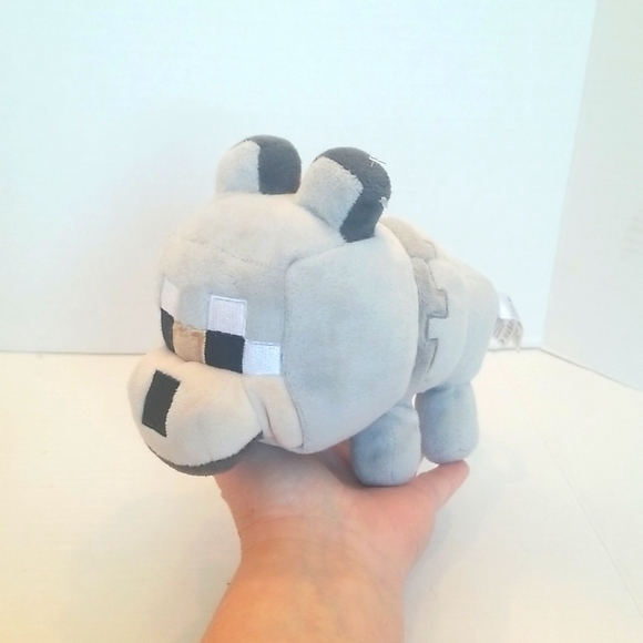 JINX Minecraft Wolf Plush - Picture 2 of 9